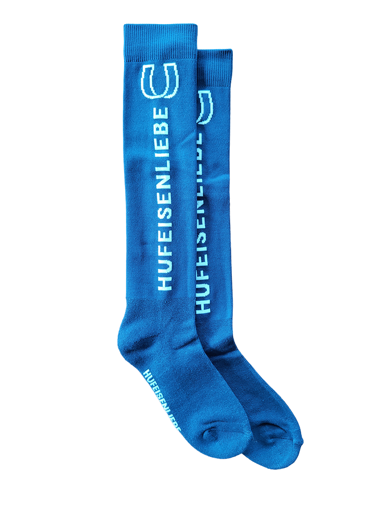 Reitsocken HUFEISENLIEBE - Marineblau