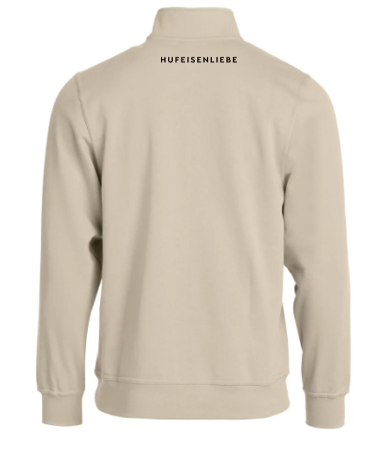 "Hufeisenliebe" Half-Zip Pullover Unisex