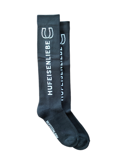 Riding socks HUFEHOSELIEBE - Black