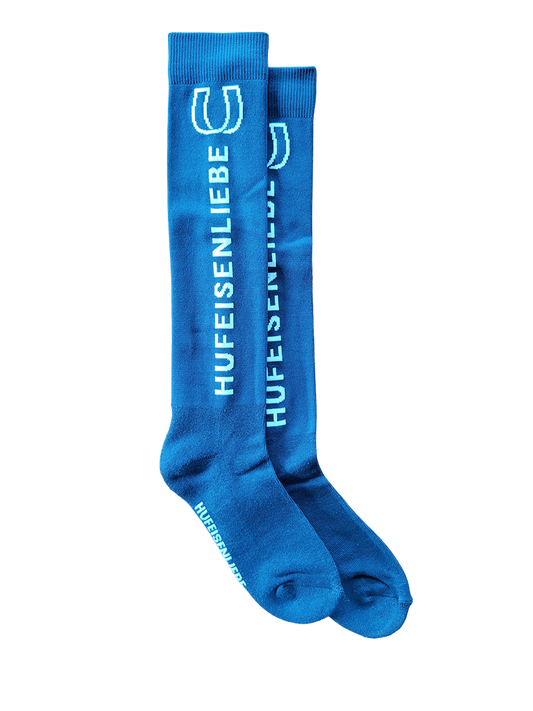 Reitsocken HUFEISENLIEBE - Marineblau