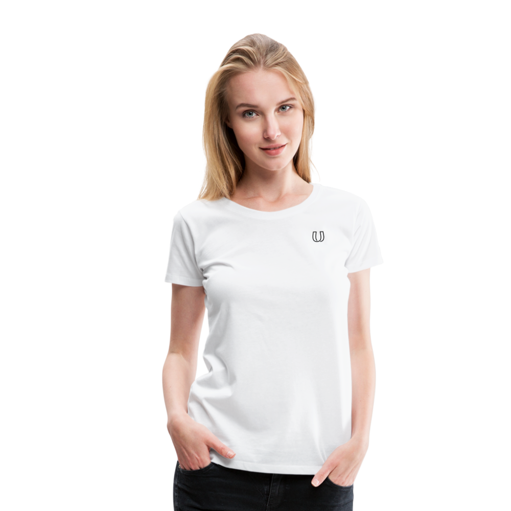 Klassisches Logo Shirt für Damen - Weiß