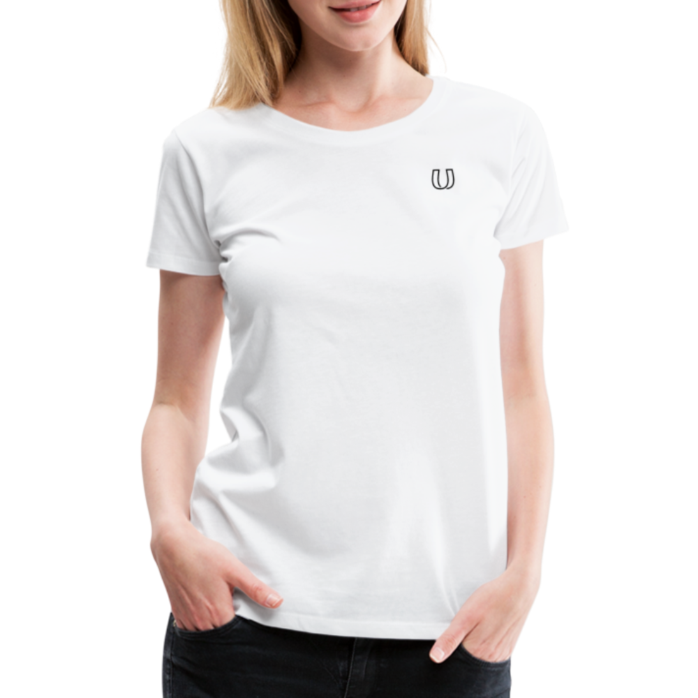 Klassisches Logo Shirt für Damen - Weiß