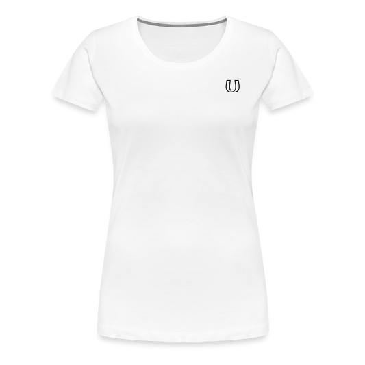 Klassisches Logo Shirt für Damen - Weiß