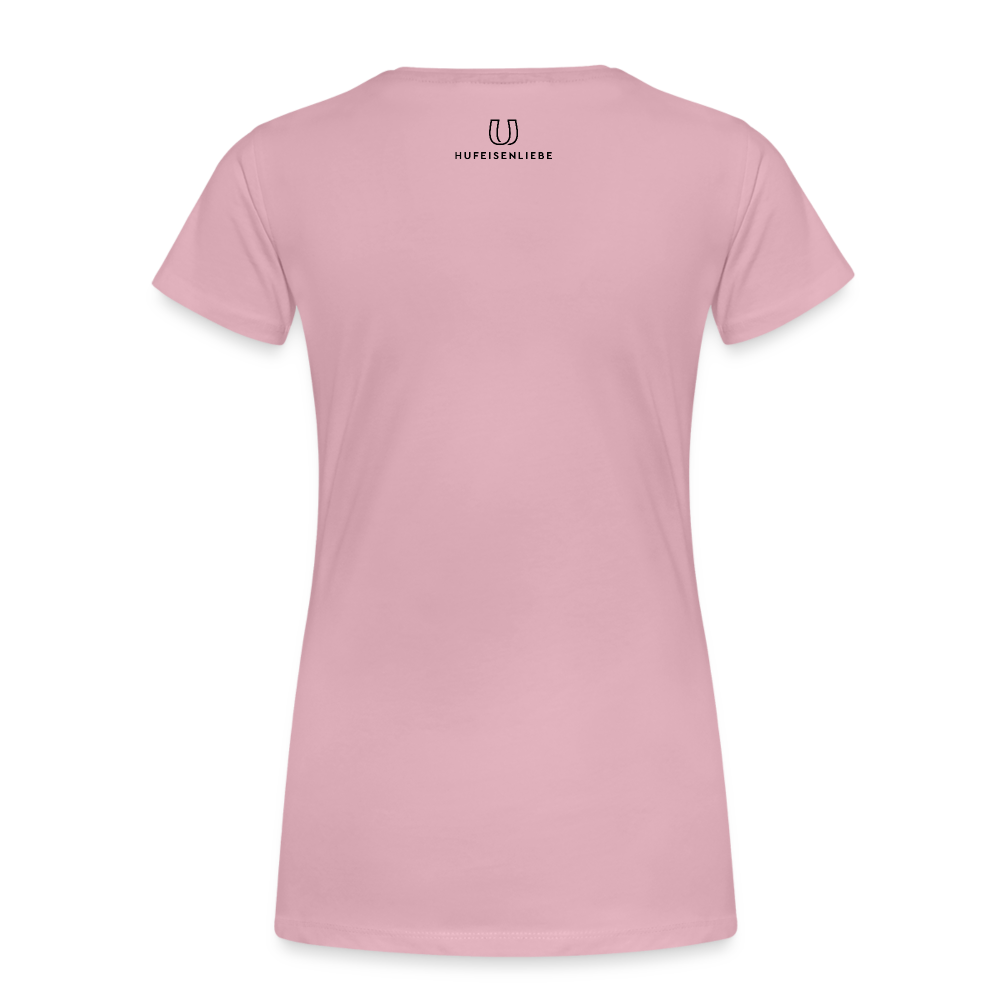 Klassisches Logo Shirt für Damen - Hellrosa