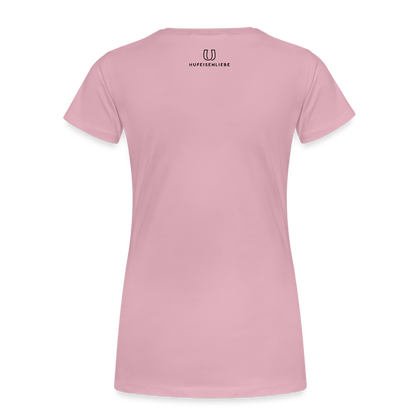 Klassisches Logo Shirt für Damen - Hellrosa